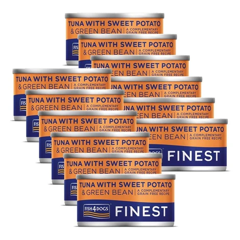 FISH4DOGS Finest Tuna with Sweet Potato 12 x 85 g