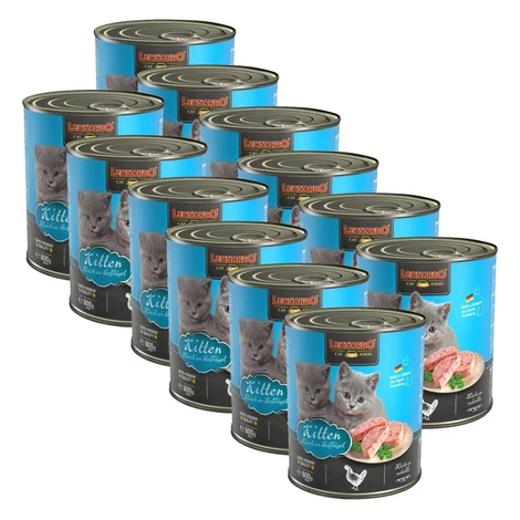 Konzerva pre mačiatka Leonardo Kitten 12 x 800 g