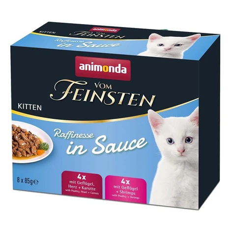 Animonda Vom Feinsten Kitten Raffinesse in Sauce 8 x 85 g
