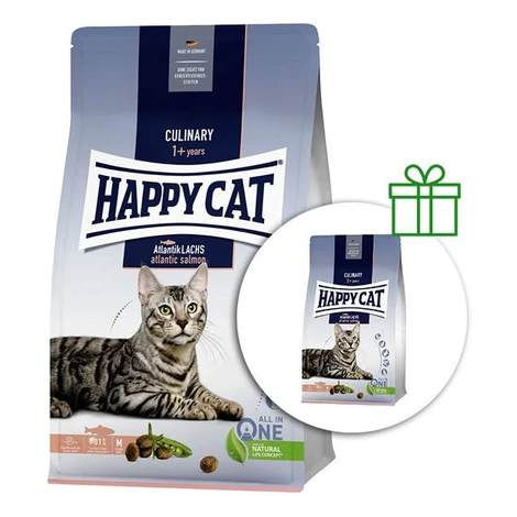 Happy Cat Culinary Atlantik-Lachs / losos 1,3 kg 1+1 ZADARMO