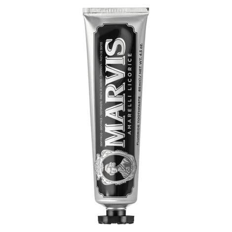 Marvis Amarelli Licorice 85ml - Zubná pasta sladkého drievka mäta