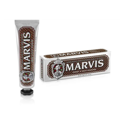 Marvis Sweet Sour Rhubars 85ml - Zubná pasta rebarbora mäta