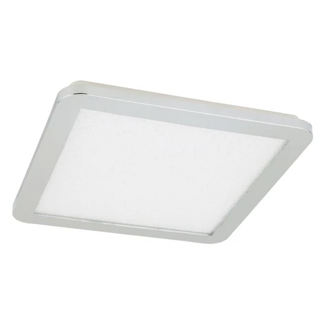 Stmievateľný LED panel do kúpeľne NEXIT - 24W, 3000K (teplá biela), 40x40cm, chrómovaný