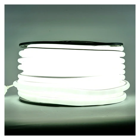 Easy Fix LED neonová hadica pre vonkajšie použitie, 50 m, typ D (jednostranná), ľadovo biela, 30 DecoLED