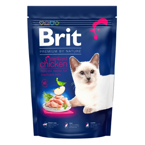 Brit Premium by Nature Cat Sterilized Chicken 1,5 kg