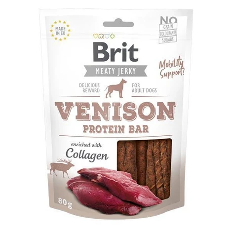 Brit Jerky Venison Protein Bar 200g