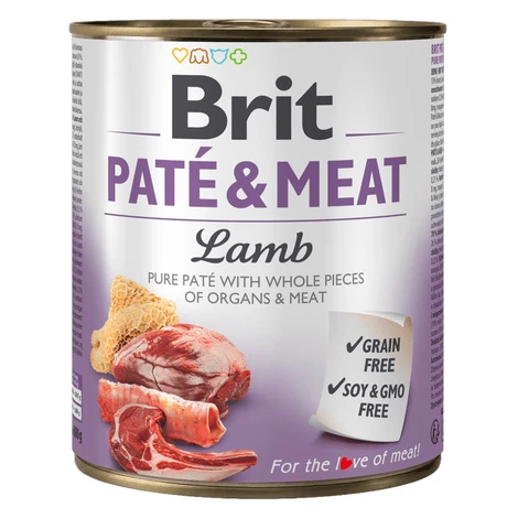 BRIT Paté & Meat Lamb 800g