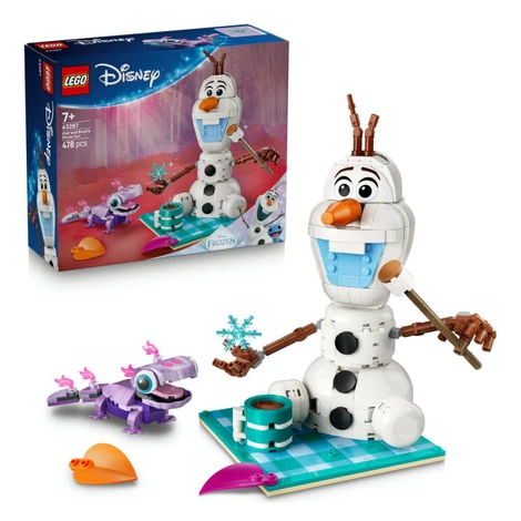 LEGO® ǀ Disney Ľadové kráľovstvo 43287 Olaf a Bruni na zábavnom pikniku