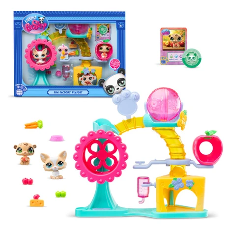Littlest Pet Shop herná sada Továreň na zábavu