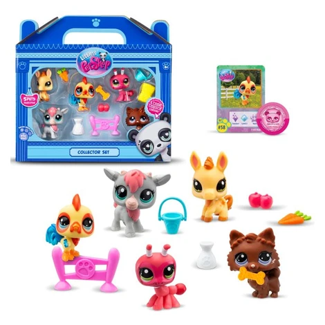 TM Toys Littlest Pet Shop 5 figúrok Farma