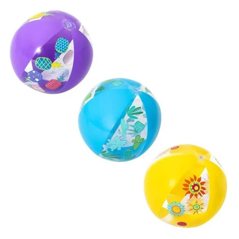 Lopta Bestway Designer Beach Ball detská nafukovacia do vody 510 mm