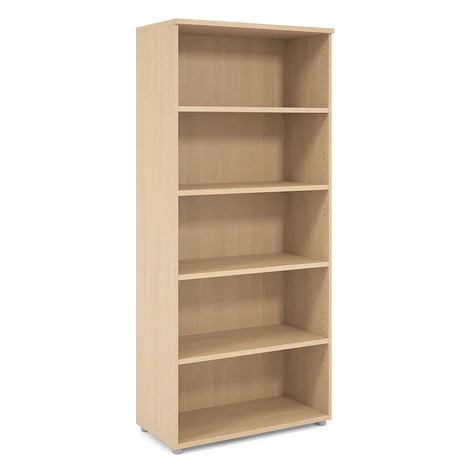 Lenza Vysoká skriňa Praktik 80 x 40 x 182,1 cm, javor