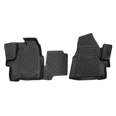 Gumové autokoberce Ford Transit / Tourneo Custom 2012-2018 (predné, 3 miesta)