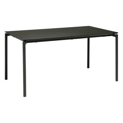 P & B JEDÁLENSKÝ STÔL, čierna, 160/90/76 cm