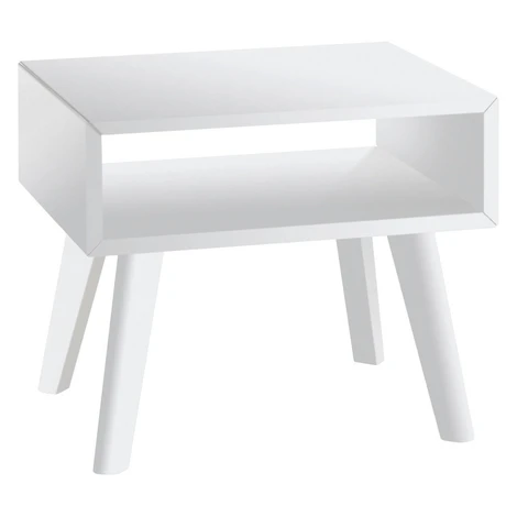 Hasena NOČNÝ STOLÍK, buk, biela, 50/42/41 cm