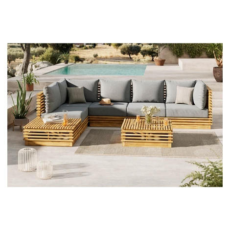 Ambia Garden TERASOVÁ SEDACIA SÚPRAVA drevo, plast Ambia Home