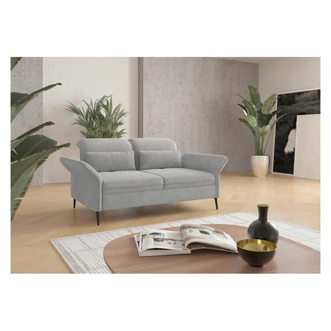 Sit & More TROJMIESTNA POHOVKA, textil, svetlosivá