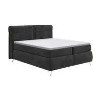 Welnova BOXSPRINGOVÁ POSTEĽ, 180/200 cm, antracitová