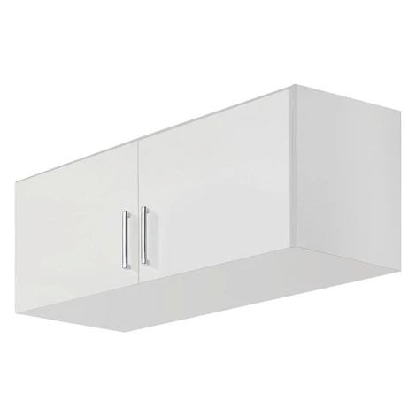 Carryhome NADSTAVEC NA SKRIŇU, biela, biela s vysokým leskom, 91/39/54 cm