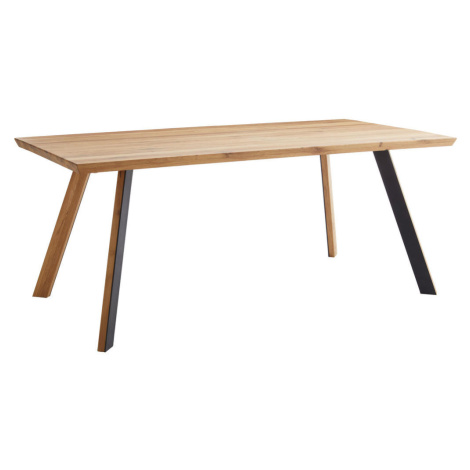 Linea Natura JEDÁLENSKÝ STÔL, divoký dub, farba duba, 180/90/75 cm