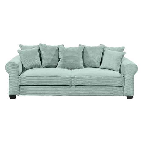MID.YOU ROZKLADACIA POHOVKA, textil, šalviovozelená