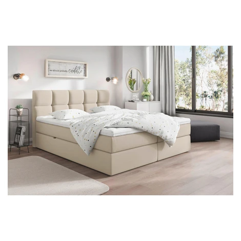 Livetastic AMERICKÁ POSTEĽ, 180/200 cm, krémová