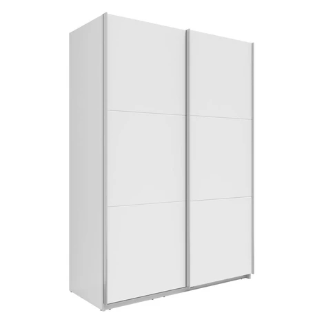 Boxxx ŠAT. SKRIŇA S POSUV. DVERAMI, biela, 150/216/64 cm