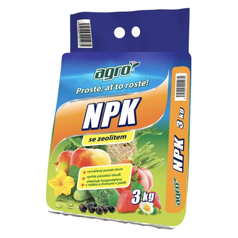 AGRO CS Univerzálne hnojivo NPK 3kg
