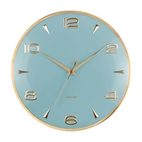 Nástenné hodiny Karlsson KA6017BL, 41cm