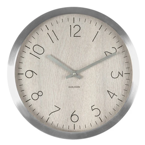 Nástenné hodiny KA5608WH, Karlsson, Wood Charm, 60cm
