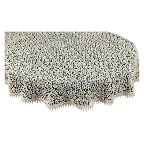 DomTextilu UniverzálnybielykrajkovýobrusŠírka:70cm|Dĺžka:140cm 49790_104444 krémová