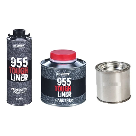 HB BODY 955 - Izolačná 2K polyuretánová hmota v RAL odtieňoch RAL 1016 - sírová žltá 900 ml