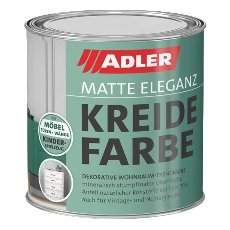 ADLER KREIDEFARBE - Vodou riediteľná kriedová farba (zákazkové miešanie) AS 17/2 - zittergras, 0