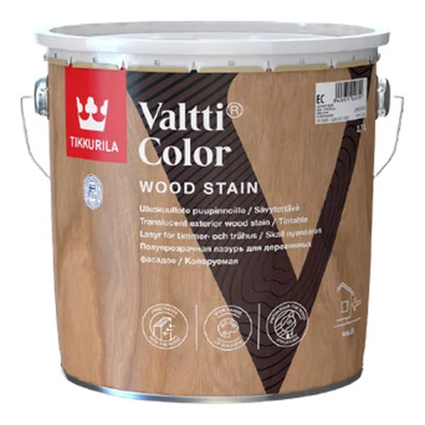 Valtti Color - Matná polotransparetná lazúra na drevo (zákazkové miešanie) tvt 5070 - ruoko 0,22