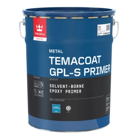 TEMACOAT GPL-S PRIMER - Dvojzložkový hrubovrstvý epoxidový základný náter (zákazkové miešanie) R