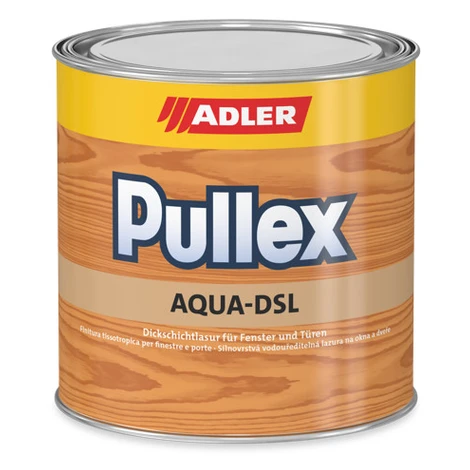 ADLER PULLEX AQUA-DSL - Vodouriediteľná lazúra na drevo LW 04/5 - rumkugel 2,5 L