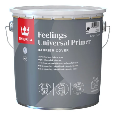 FEELINGS UNIVERSAL PRIMER - Akrylátový základný náter (zákazkové miešanie) TVT H466 - angora 2,7