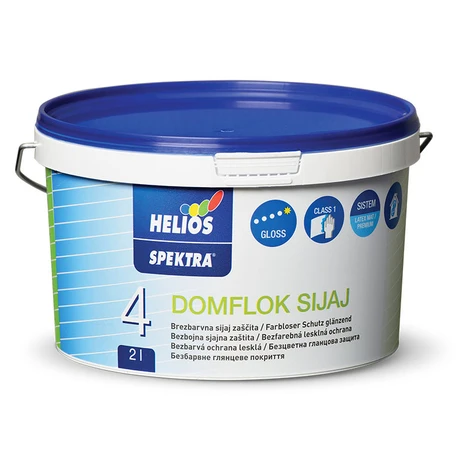 HELIOS SPEKTRA Domflok - vrchný lak na ochranu povrchov 2 l polomatný