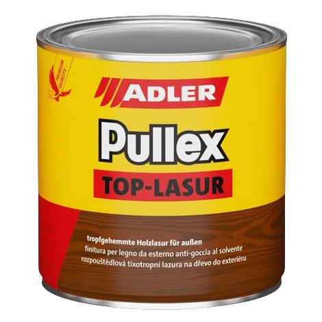 ADLER PULLEX TOP LASUR - Tenkovrstvá lazúra na drevo 5 l top lasur - afzelia