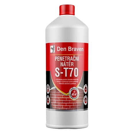 DEN BRAVEN Penetračný náter S-T70 5 kg mliečne biela