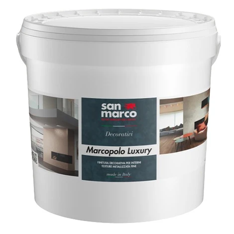 MARCOPOLO LUXURY - Dekoratívna farba s efektom jemnej metalizovanej štruktúry (zákazkové miešani