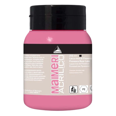 MAIMERI ACRILICO - Akrylové farby 213 - provence rose lake, 0,5 L