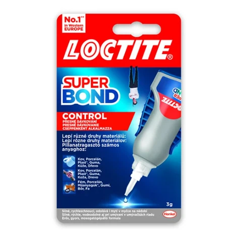 LOCTITE SUPER BOND CONTROL - Sekundové lepidlo v dávkovači 0,003 kg
