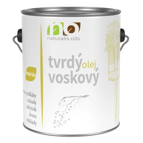 NATURALIS OILS - Tvrdý voskový olej 5 l 4108 - gaštan