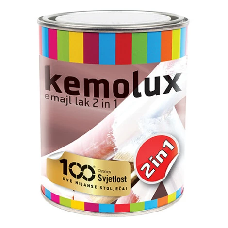 KEMOLUX 2v1 - Jednovrstvová antikorózna farba (zákazkové miešanie) RAL 6018 - žltozelená, 0,75 L