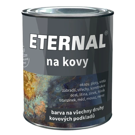 AUSTIS ETERNAL - Farba na vrchné a základné nátery kovov 406 - zelená 0,7 kg