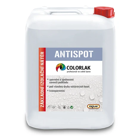 COLORLAK ANTISPOT E0904 - Základný izolačný náter transparentná 1 L