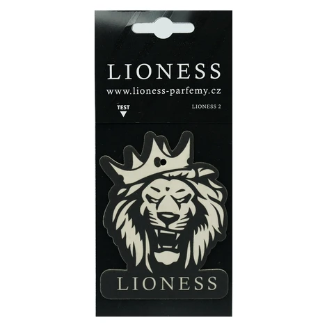 Závesný pánsky autoparfum Lioness 2 inšpirovaný Bvlgari Man in Black