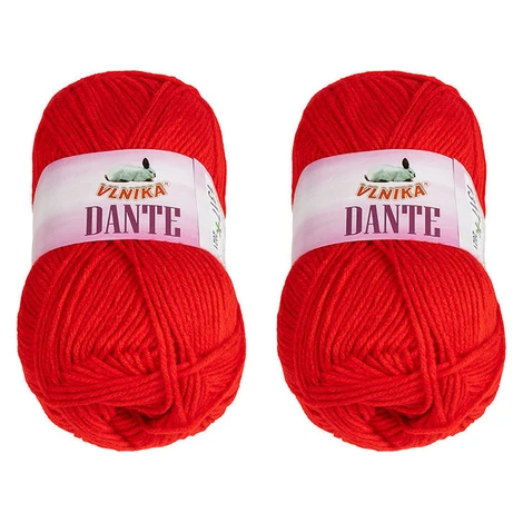 BELLATEX Dante 100 g set 2 ks - 1317 červená
