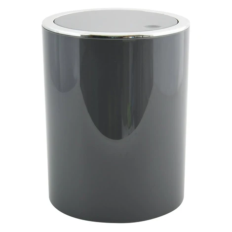 MSV výklopný odpadkový kôš Kamaka, sivý, plast, 6 l